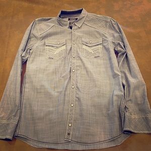 L men’s button down